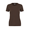 ID Identity Dames t-shirt met ronde hals en getailleerde fit