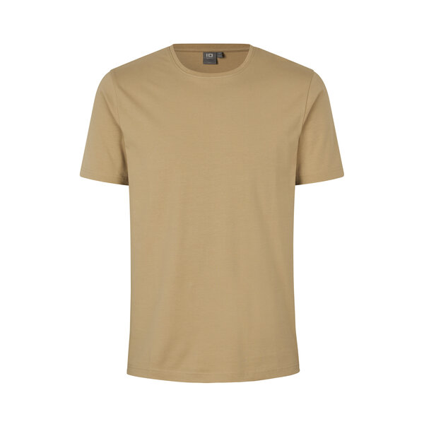 ID Identity Heren t-shirt met ronde hals en getailleerde fit
