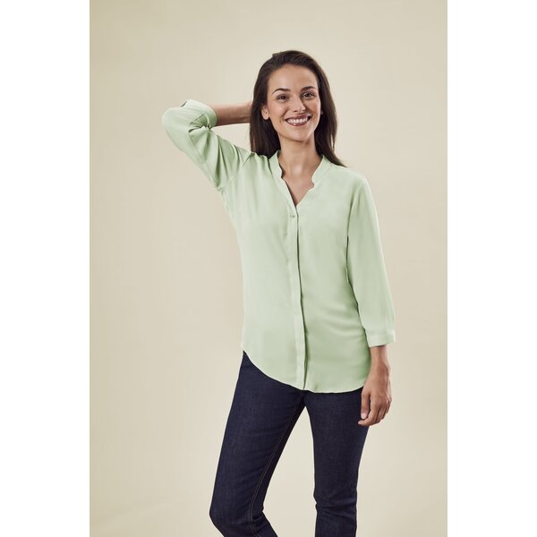 Greiff Dames Chifon Blouse 3/4 mouw