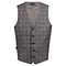 Greiff Gilet heren met ruit grijs