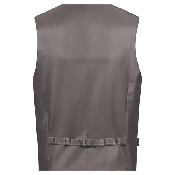 Greiff Gilet heren met ruit grijs