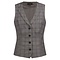 Greiff Gilet dames met ruit grijs