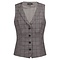Greiff Gilet dames met ruit grijs