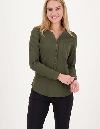 Blouse travelstof  Bleachproof Fiene- v/a 3 stuks -staffelprijzen