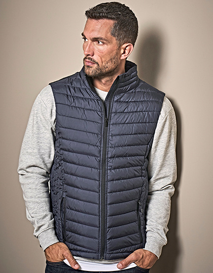 Bodywarmer in zwart of navy heren