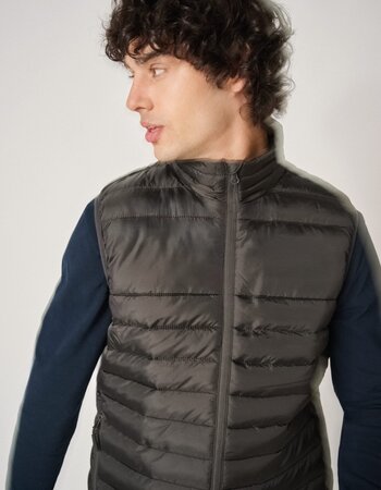 Gewatteerde bodywarmer heren