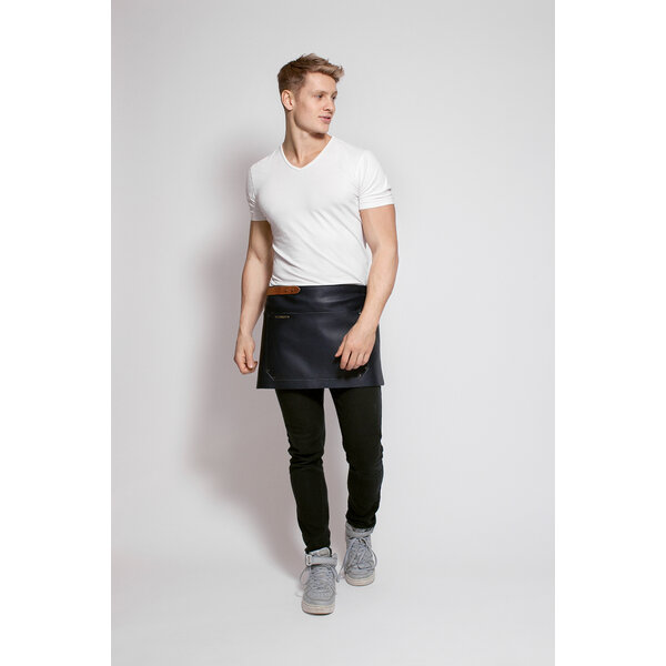 Stalwart Leren sloof small Deluxe soepel leer