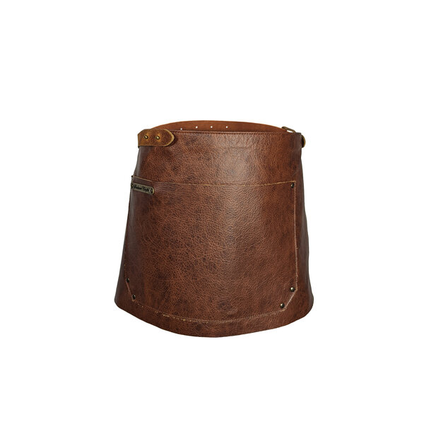 Stalwart Leren sloof small Deluxe soepel leer