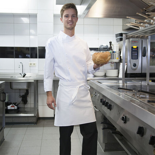 Schriks - in NL gemaakt Witte bakkerssloof zonder zak h50xb75cm
