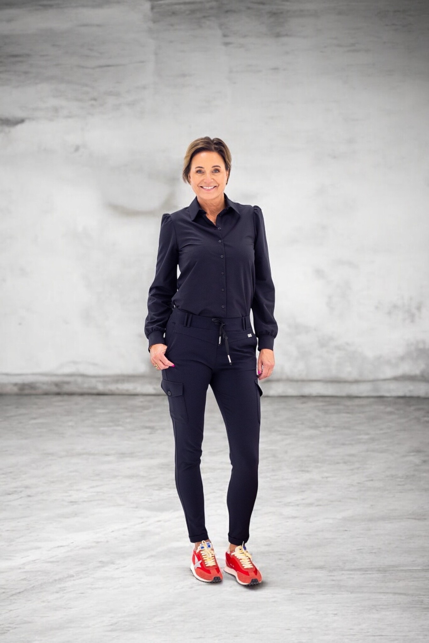 Karin broek travelstof