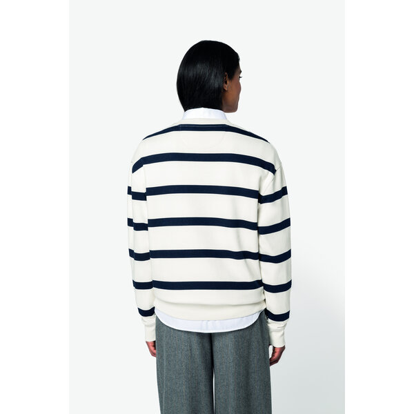 Native Spirit Gestreepte Sweater Ecologisch Katoen