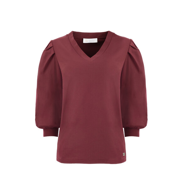 TQ Amsterdam Rana Top travelstof 3/4 mouw