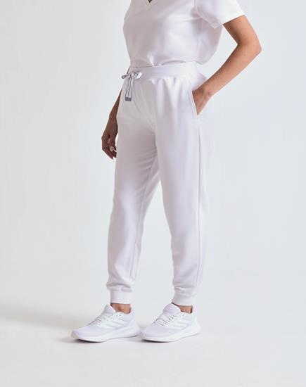 Stretch broek met zakken  salon jogger