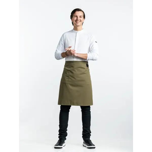 Chaud Devant 2 Way schort en sloof 2in1