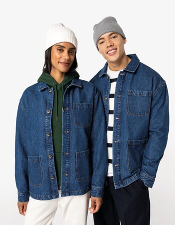 Ecologische uniseks jeansjas