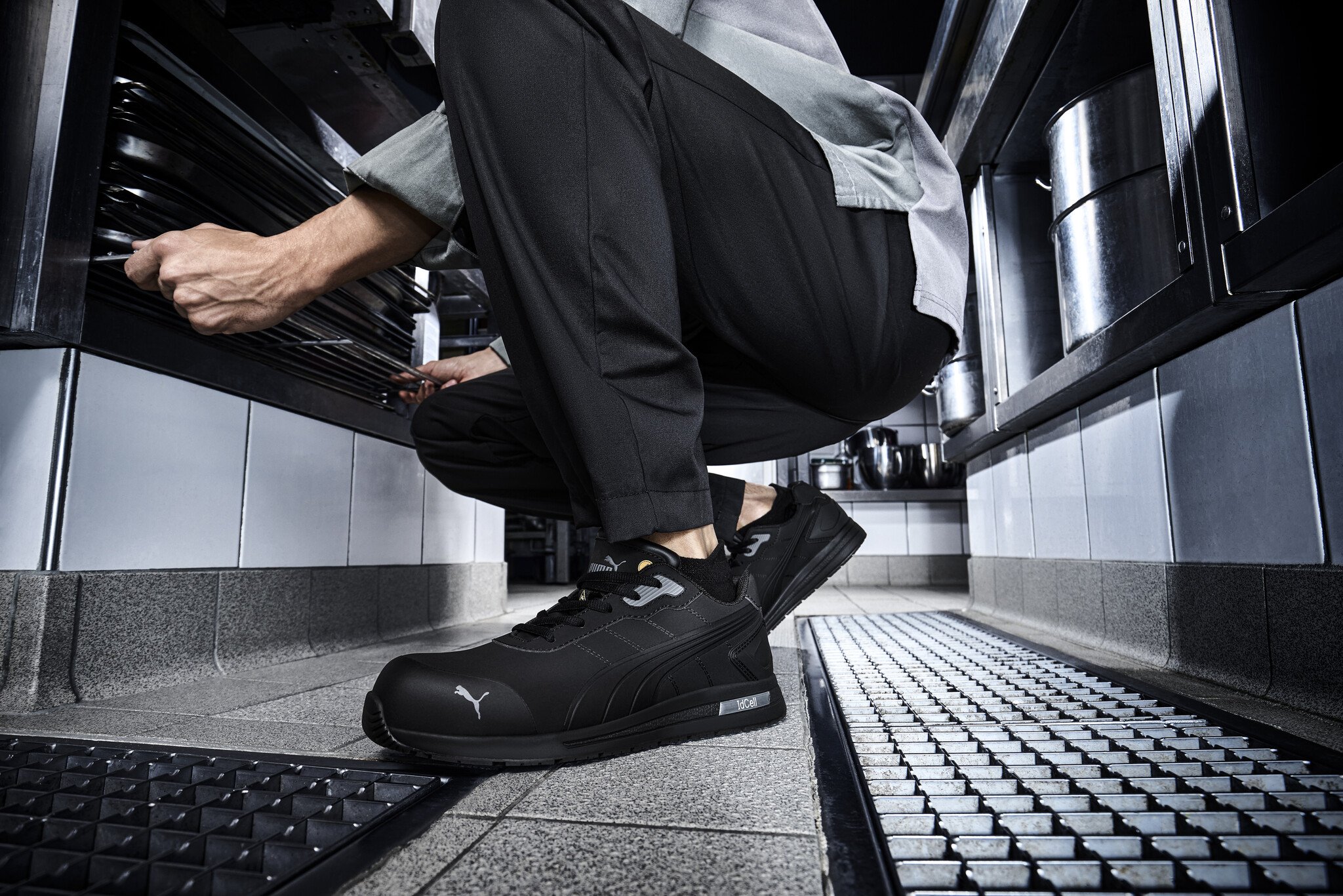 Puma Bounce veiligheidsschoen glasvezel neus