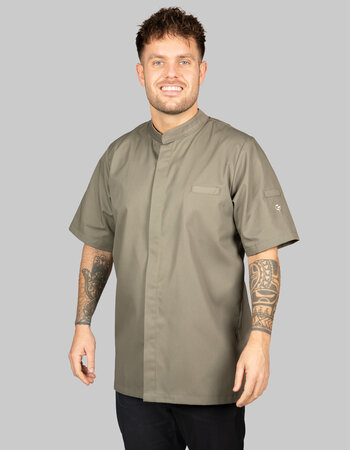 Koksbuis man Vin in 4 kleuren - Comfort Stretch - korte mouw