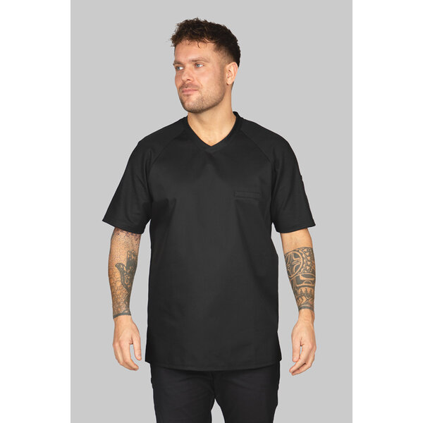 Cheffix Koksbuis man Jona  in 4 kleuren - Comfort Stretch - korte mouw
