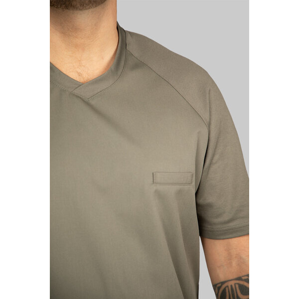 Cheffix Koksbuis man Jona  in 4 kleuren - Comfort Stretch - korte mouw