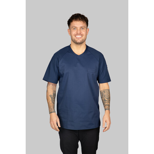 Cheffix Koksbuis man Jona  in 4 kleuren - Comfort Stretch - korte mouw