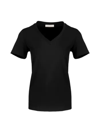 Shirt met v-hals Belle