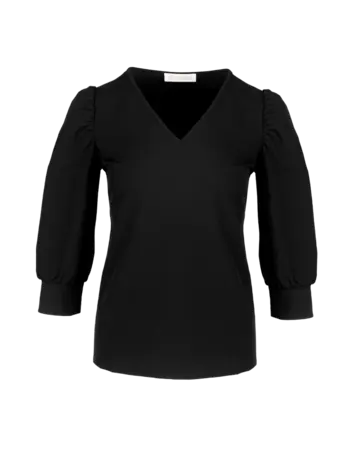 Fleur top travelstof 3/4 mouw
