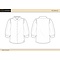 TQ Amsterdam Evelien blouse Travelstof 3/4 mouw