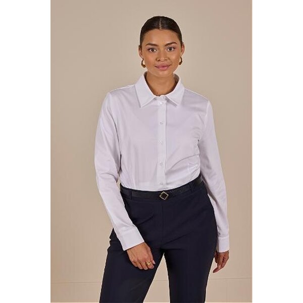 Studio Anneloes Poplin blouse wit