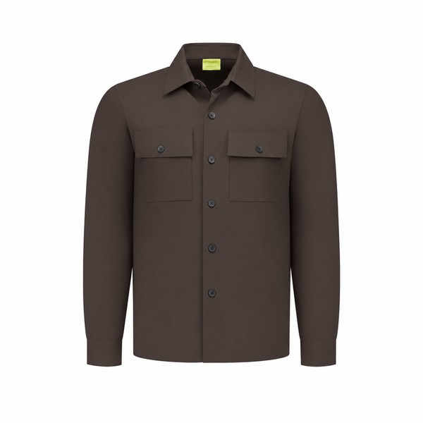 L'essenziali Overshirt travelstof heren