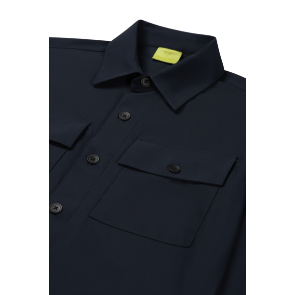 L'essenziali Overshirt travelstof heren