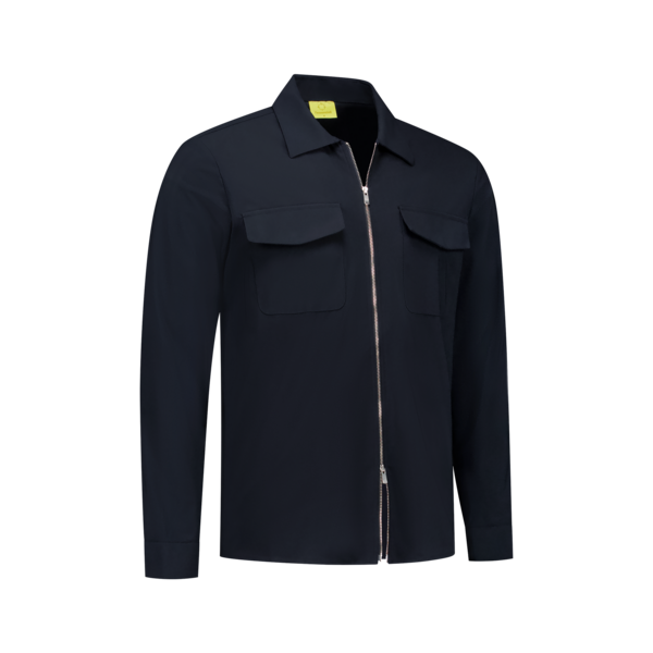L'essenziali Overshirt travelstof Zip