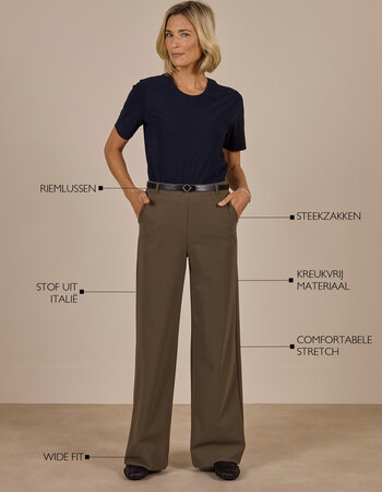 Broek Lisbon bonded travel voorheen Malden - NEW
