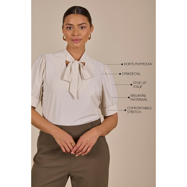 Studio Anneloes Budapest Top met strik medium travel