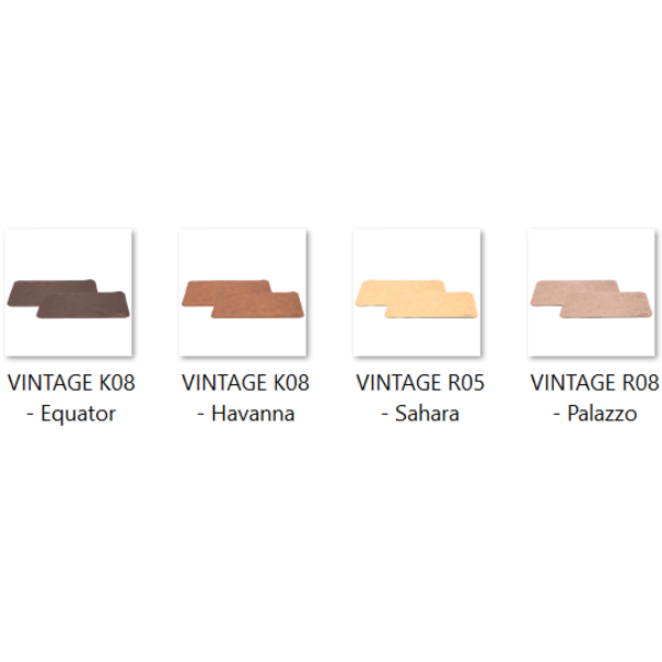 Pavelinni Placemat rechthoek dubbelzijdig - 35 x 50 cm  - PU-leder