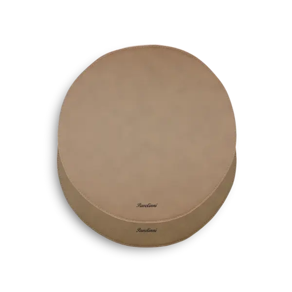 Pavelinni Placemat rond dubbelzijdig - 40 cm  - PU-leder