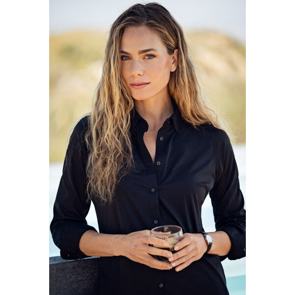 Harvest & Frost Interlock Knit Shirt dames
