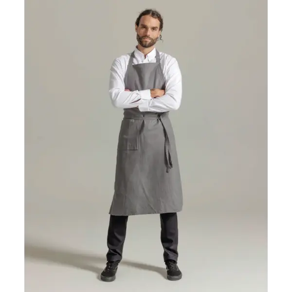 Segers Schort met zak linnen
