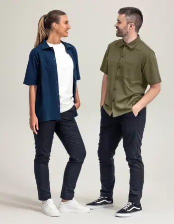 Piqué shirt met een casual pasvorm uniseks
