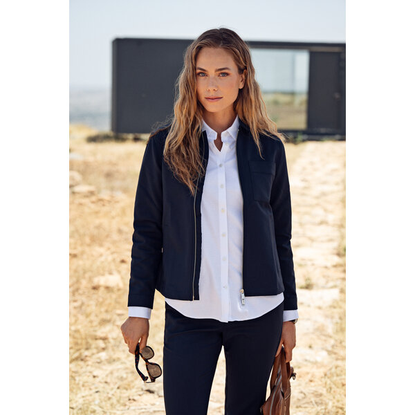 James Harvest Modern Dames Overshirt met bedrijfslogo
