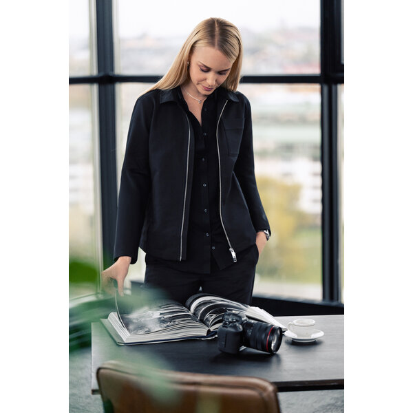James Harvest Modern Dames Overshirt met bedrijfslogo