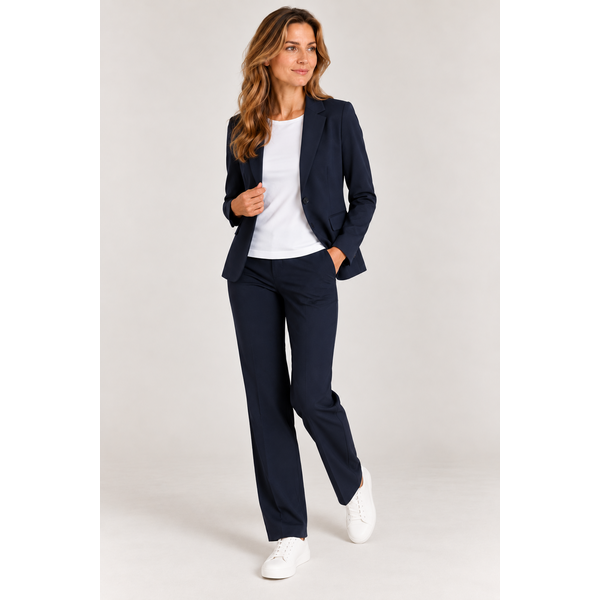 Capraro Blazer dames gevoerd travelstof