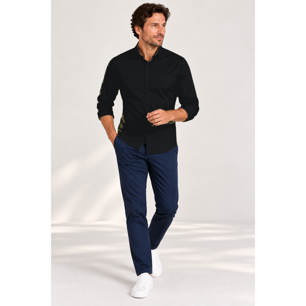 Capraro Heren Overhemd Stretch | 60°C Wasbaar