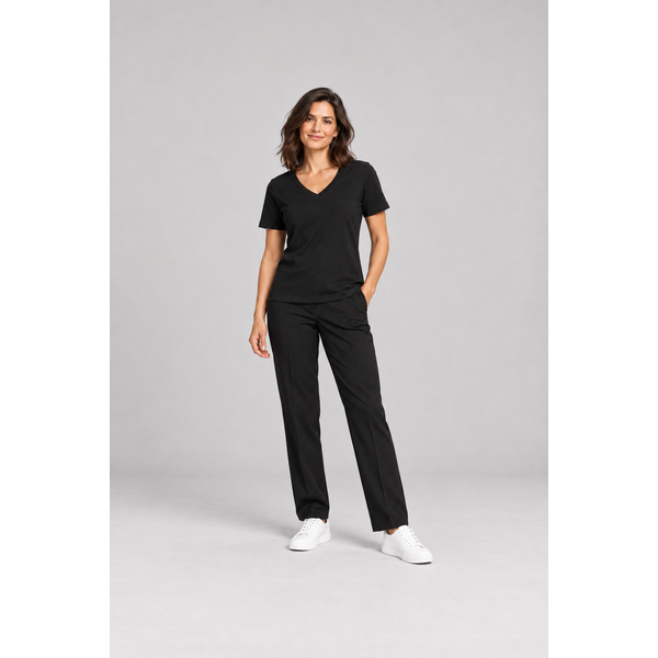 Le Travelier Shirt met v-hals