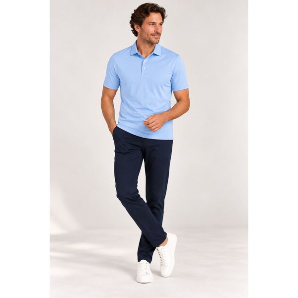 Capraro Polo Heren Travelstof