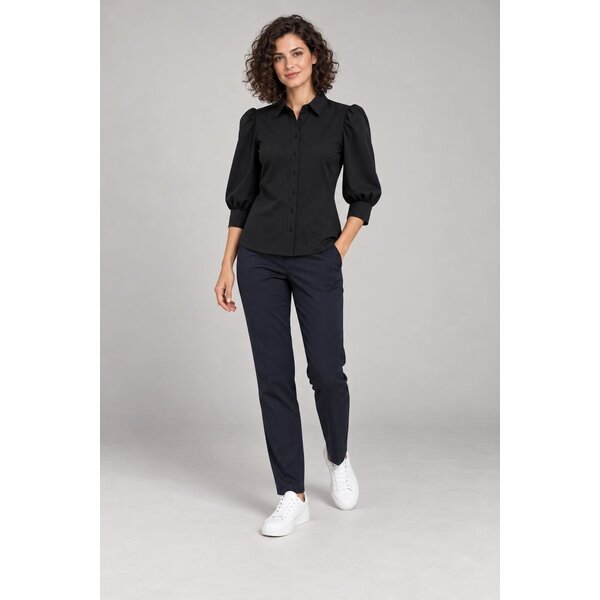 TQ Amsterdam Evelien blouse Travelstof 3/4 mouw