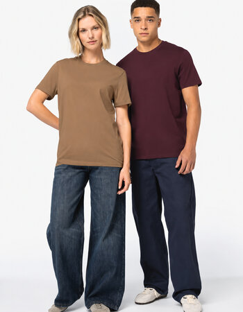 T-shirt Unisex Zand en Bruin tinten