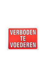 Premiere Bord verboden te voederen 829967