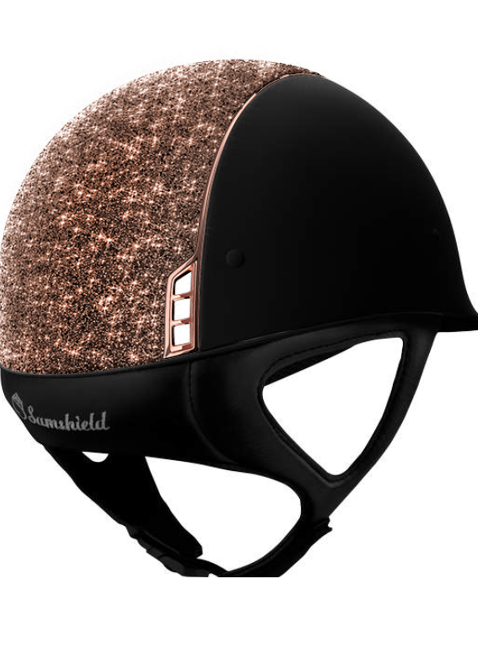 Samshield Samshield Shadowmatt, top: Crystal Rosé, trim+blason: Rosé Cap
