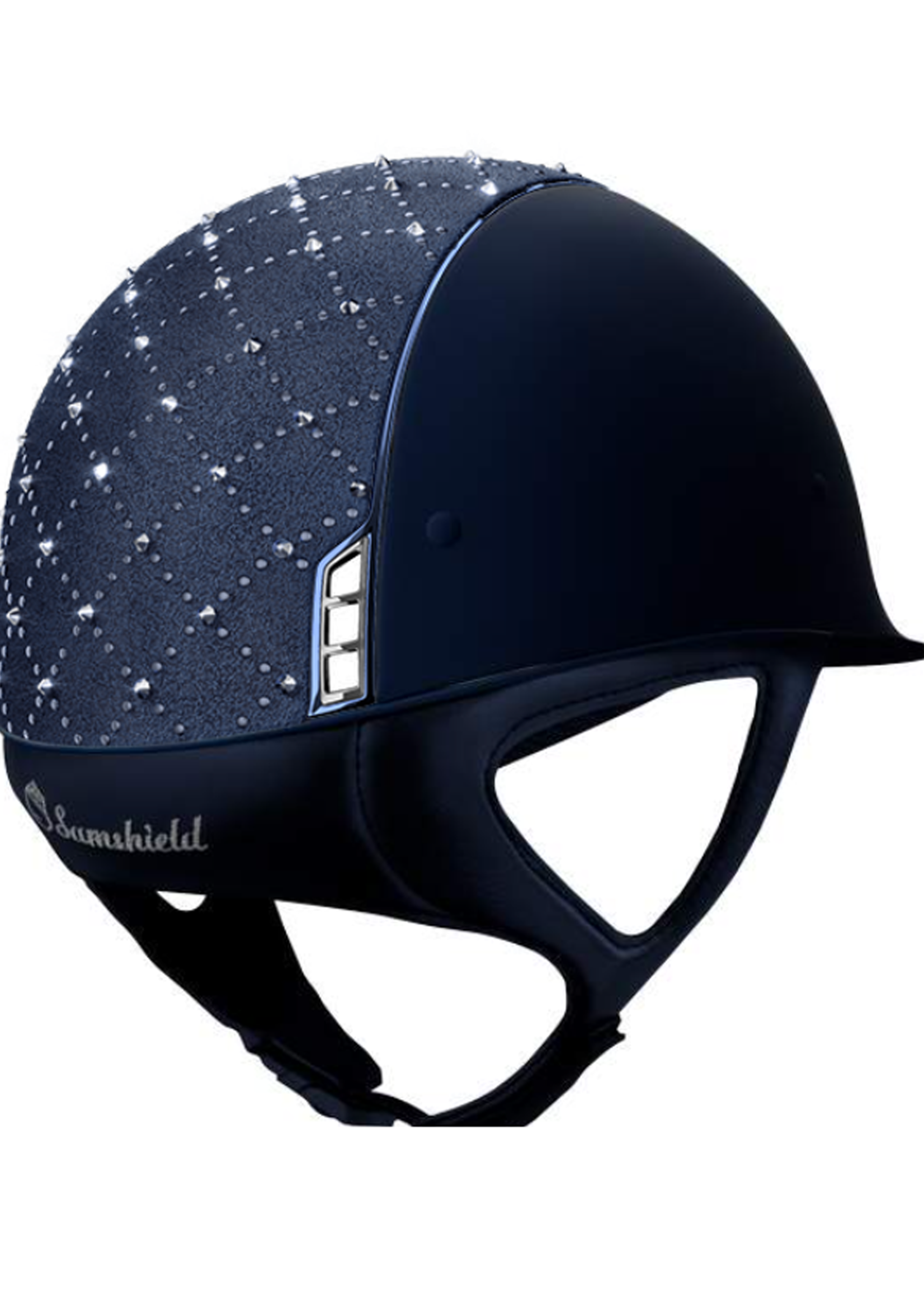 Samshield Samshield Shadowmatt, top: Lozenge, trim: Blue +5swarov