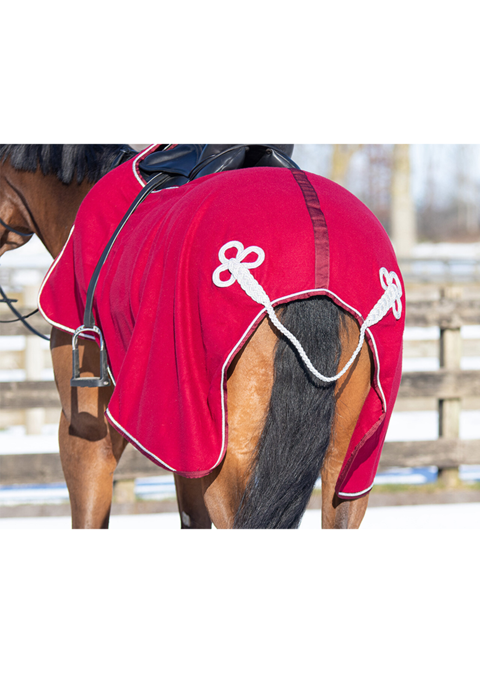 QHP QHP Fleece Uitrij deken